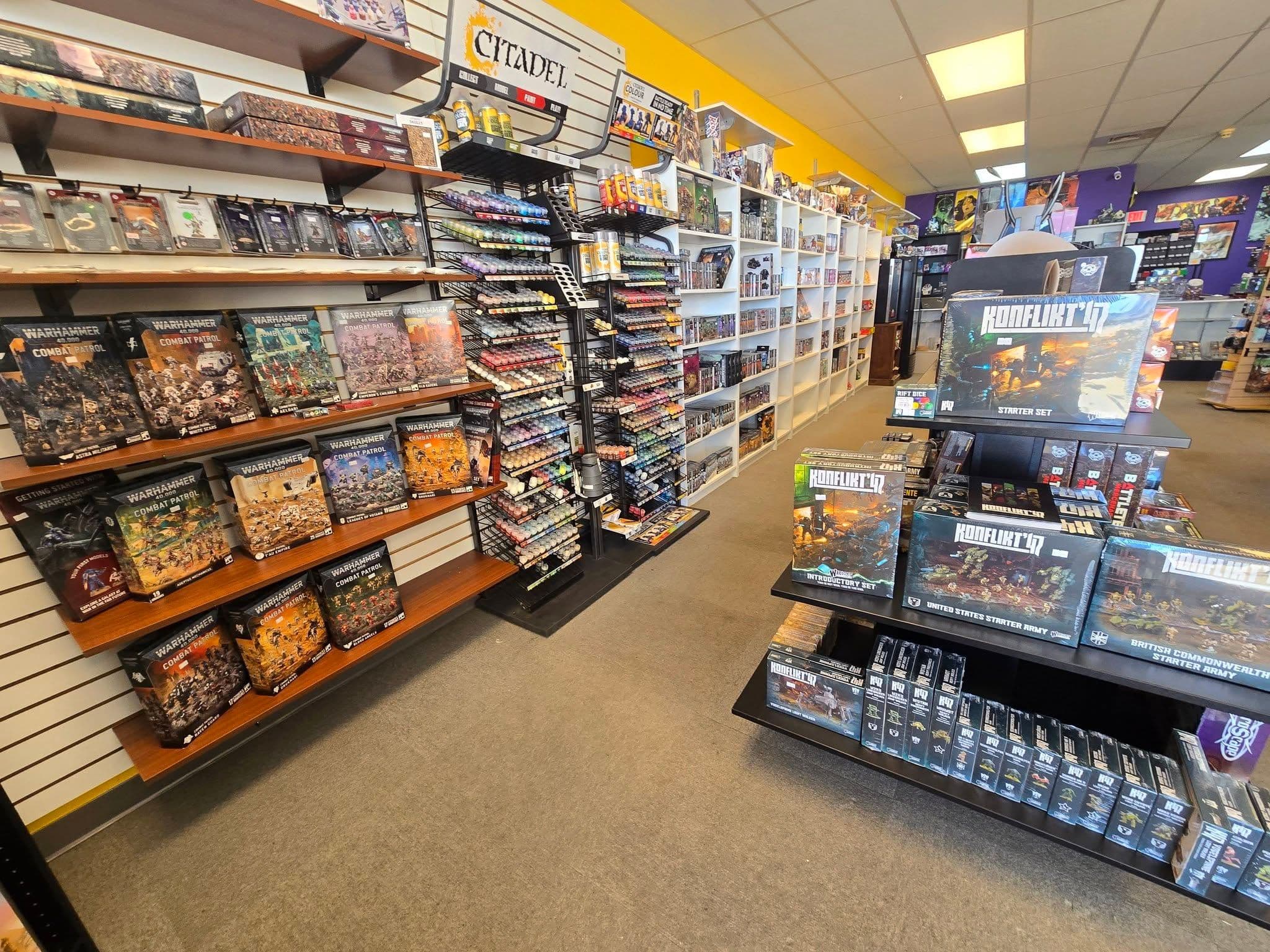 Image of Zeeks Store With Games and Paints