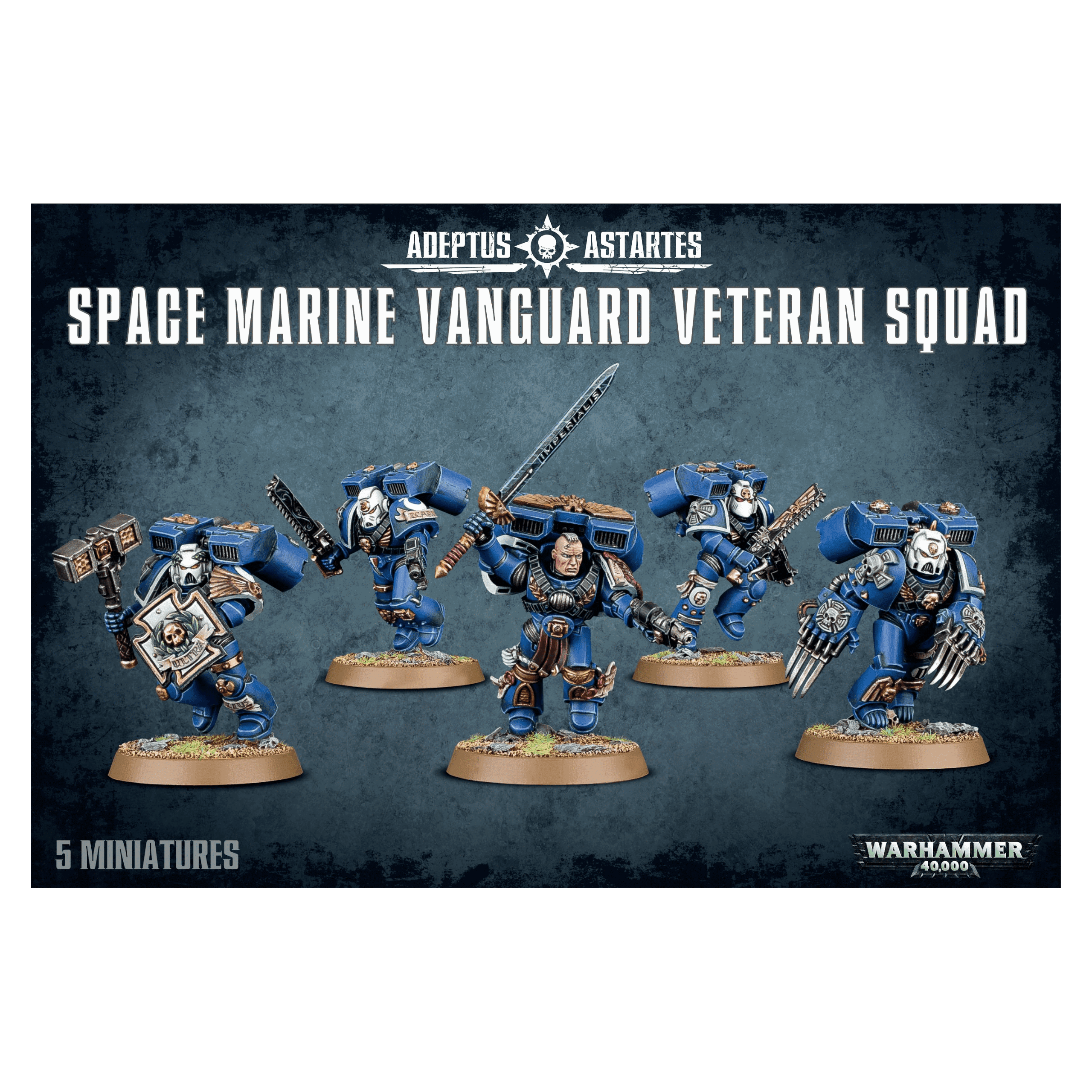 Space Marines Vanguard Veteran Squad