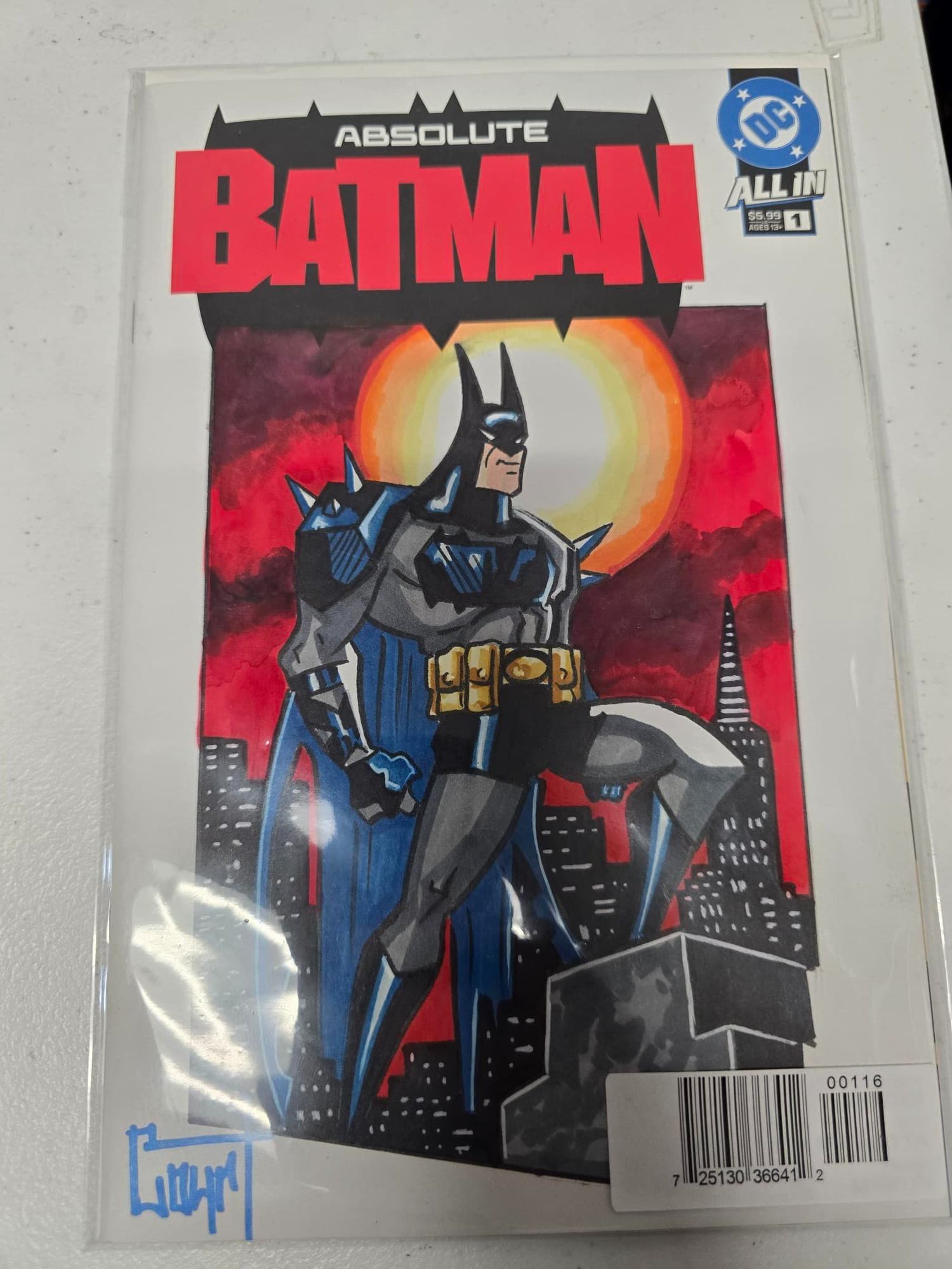Absolute Batman #1 Signed Copy - image 1