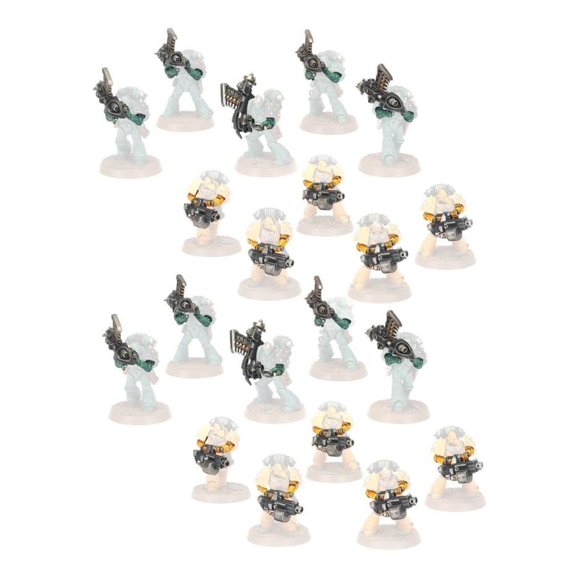Heavy Weapons Upgrade Set Missile Launchers And Heavy Bolters