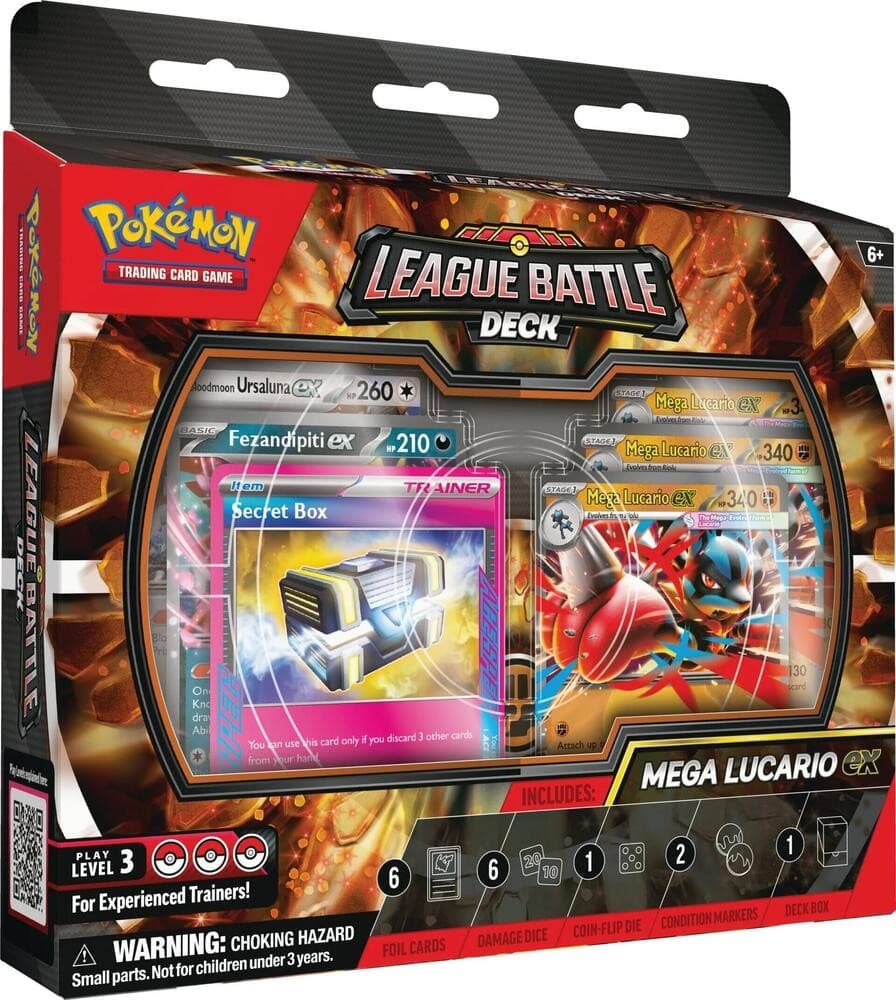 League Battle Deck Mega Lucario