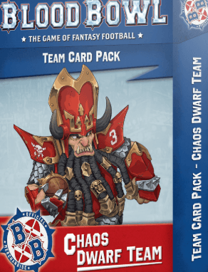 Chaos Dwarf Team Team Pack Card