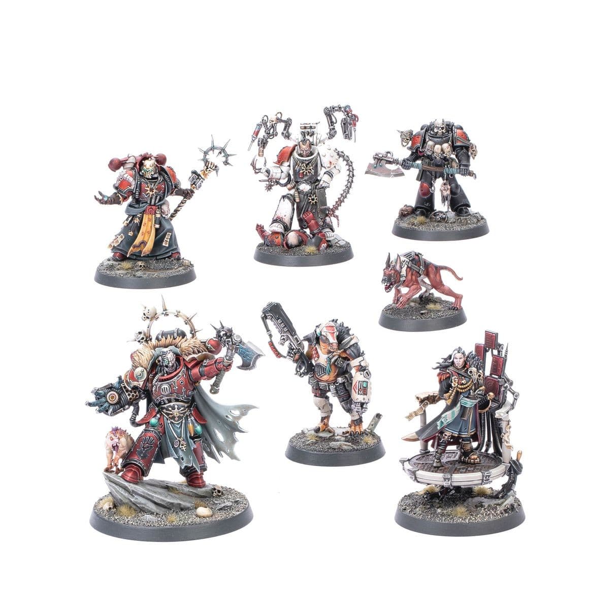 Chaos Spae Marines Huron Blackheart and the Masters of the Maelstrom