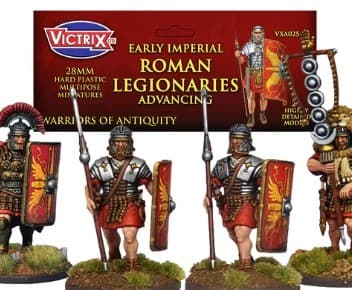 Early Imperial Roman Legionaries Advancing Warriors of Antiquity