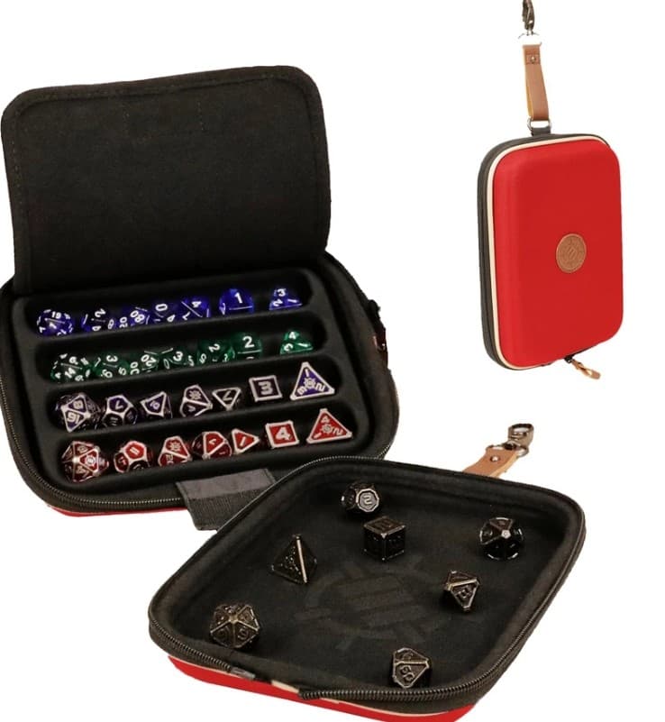 Enhance Stylish Dice Tray Red