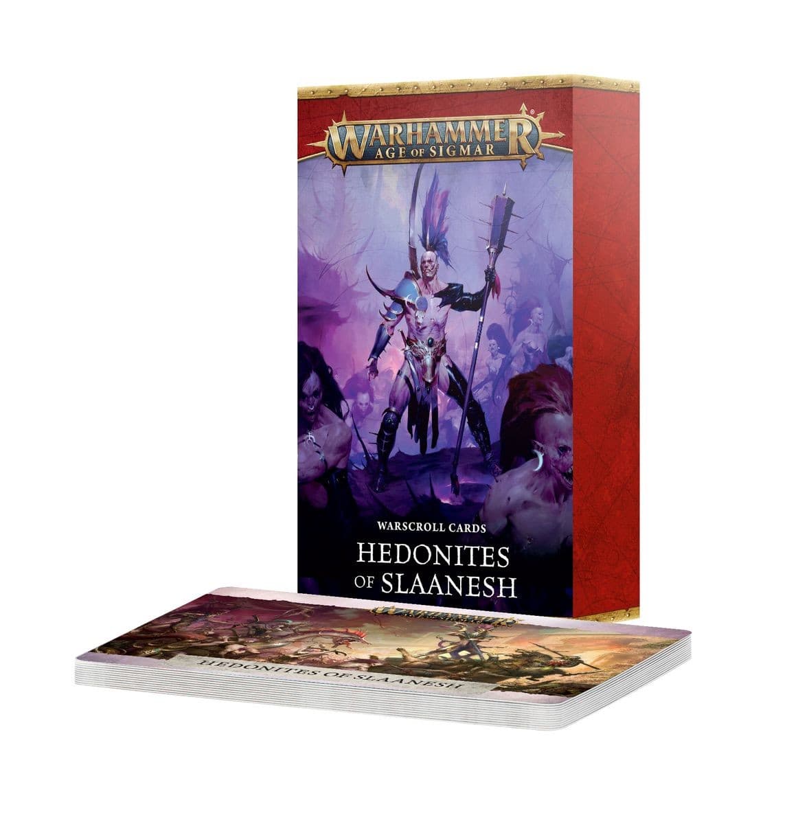 Warscroll Cards Hedonites of Slaanesh