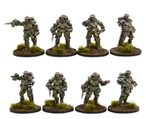 British Armoured Infantry Section