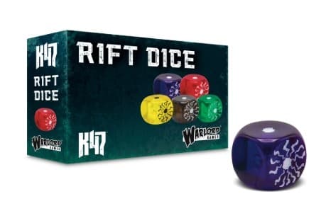 Konflict 47 Rift Dice Blue
